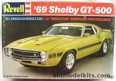 Revell 1/25 1969 Shelby GT-500 Mustang, 7161 plastic model kit